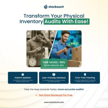 Simplify Stock Audits and Gain Real-Time Inventory Control