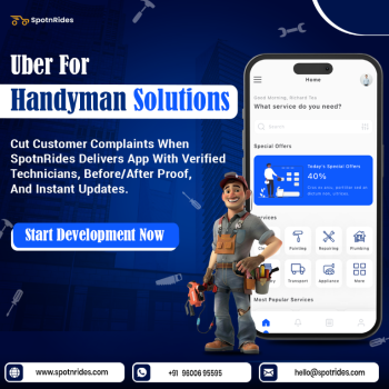 Uber for Handyman App: Smarter Way to Manage Services