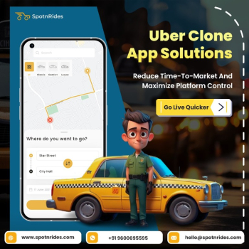 Uber Clone App | Launch Your Ride-Hailing App in Just 7 Days