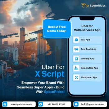 Build Your All-in-One Uber for Multi Services App with SpotnRides